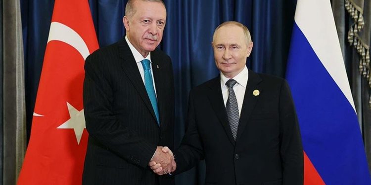 أردوغان وبوتين يلتقيان في بيشكيك
