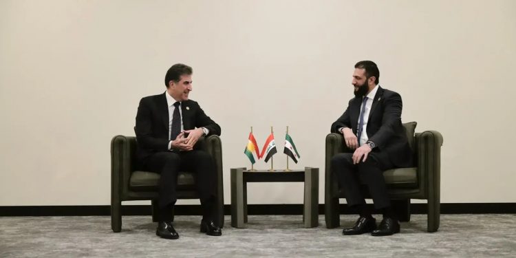 رئيس كردستان العراق يصل دمشق في زيارة رسمية