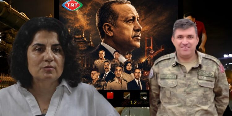 أرملة عقيد تركي تنتقد مسلسل “انقلاب 15 يوليو” فتتهم بالإرهاب!