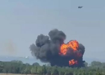 فيديو… تحطم طائرة تدريب عسكرية F-16 تركية في يالوفا