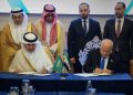 السعودية وسوريا توقعان مذكرات تفاهم بشأن الطرق والسكك الحديدية