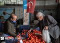 بيانات غير رسمية: التضخم في تركيا 49%