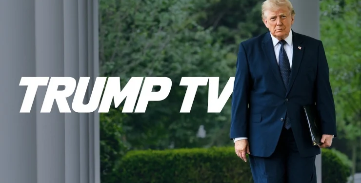 الرئيس الأمريكي يطلق قناة “ترامب TV”