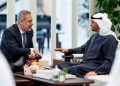 الرئيس الإماراتي يلتقي هاكان فيدان في أبوظبي 