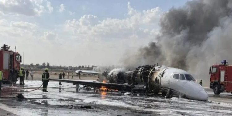 الخمور.. الكشف عن سبب تحطم الطائرة التركية في ليبيا