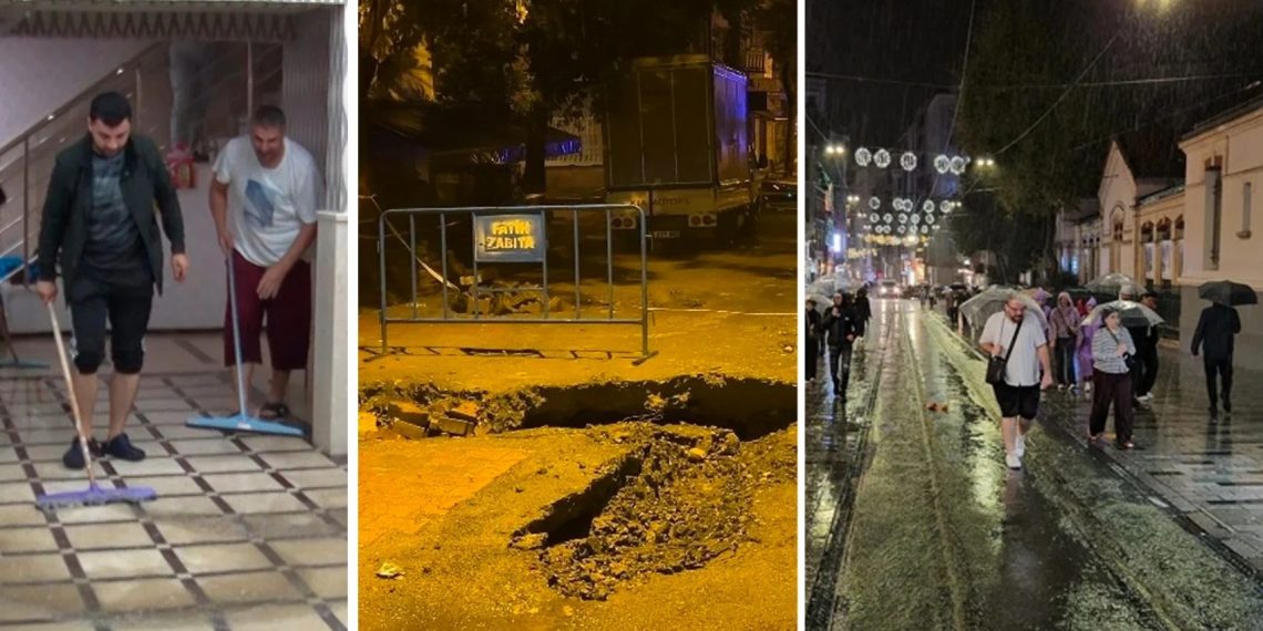 أمطار غزيرة تغرق إسطنبول وبورصة وأنقرة
