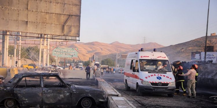 انفجار صهريج وقود بمحافظة كردستان الإيرانية يسفر عن قتلى ومصابين