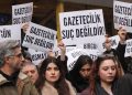 صحفيو تركيا ينتفضون في 10 ولايات دفاعاً عن حرية الكلمة