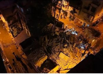تركيا.. انهيار مبنى سكني في إسطنبول