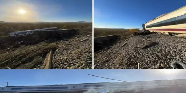 فيديو.. عشرات القتلى والجرحى بحادث تصادم قطارين سريعين في إسبانيا